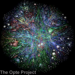 map of internet 